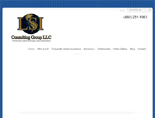 Tablet Screenshot of lsicg.com